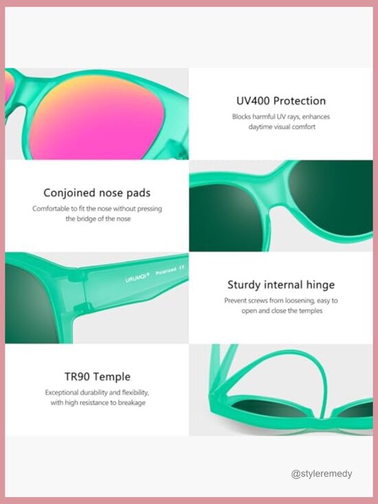 Polarized Fit Over Glasses Sunglasses with TR90 Frame and UV400 Protection main image 4